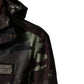 Dolce & Gabbana Multicolor Camouflage Hooded Bomber Jacket