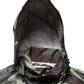 Dolce & Gabbana Multicolor Camouflage Hooded Bomber Jacket