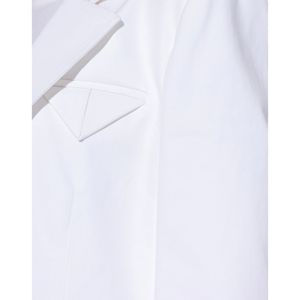 Bottega Veneta White Cotton Blazer
