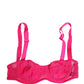 Dolce & Gabbana Pink Lace Mesh Underwire Balconnet Bra Underwear