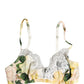 Dolce & Gabbana Multicolor Floral Print Soft Cup Bra Underwear
