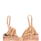 Dolce & Gabbana Beige Nylon Stretch Soft Cup Brassiere Underwear
