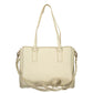 Mario Valentino Beige Poliuretano Women's Bag with Adjustable Strap and Pockets
