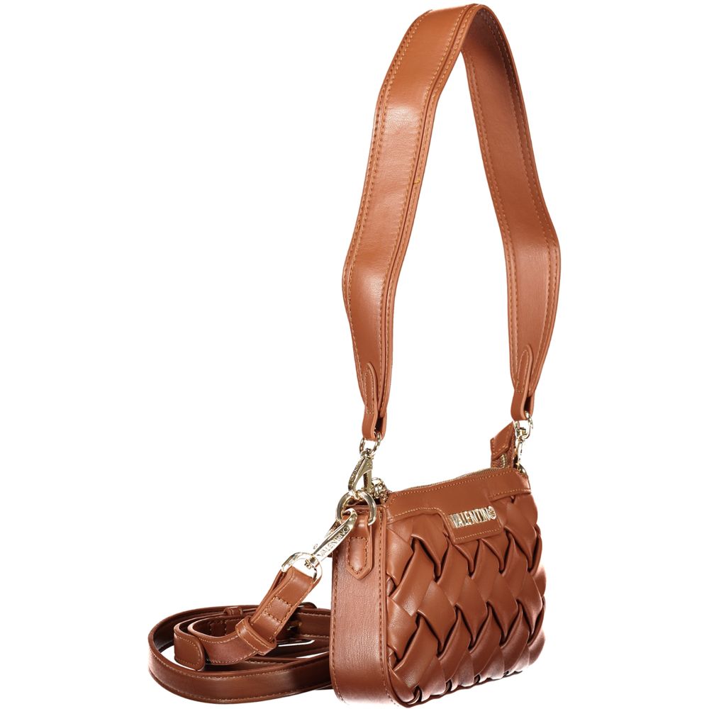 Mario Valentino Brown Polyurethane Women's Bag