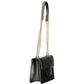 Mario Valentino Nero Polyurethane Women's Bag with Chain Handles