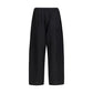 Lemaire Black Linen Bottoms Sleepwear