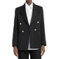 Lanvin Black Virgin Wool Blazer