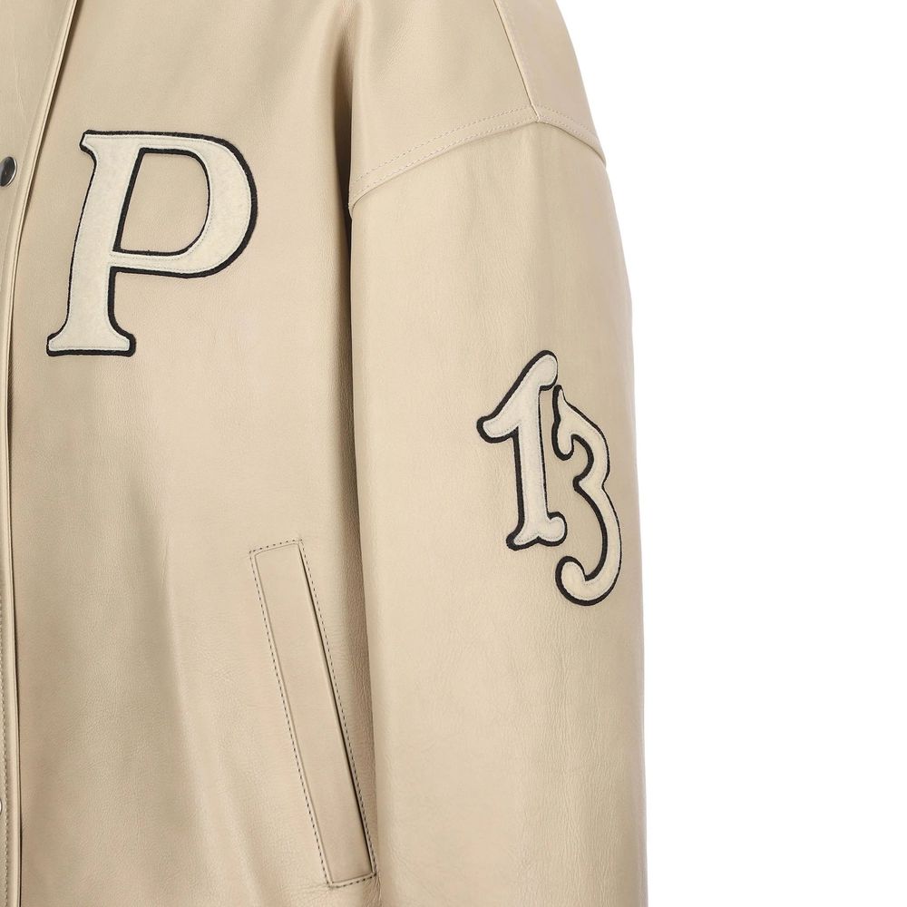 Prada Beige Calfskin Bomber
