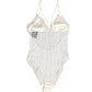 Dolce & Gabbana White Sheer Nylon Bodysuit Halterneck Underwear