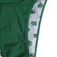 Dolce & Gabbana Green Logo Plaque Nylon Brief Panty Underwear
