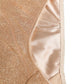 Dolce & Gabbana Beige Silk Blend High Waist Girdle Panty Underwear