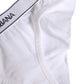Dolce & Gabbana White Cotton Logo Waistband Brief Panty Underwear