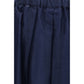 Max Mara Blue Cotton Long Skirt