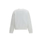 MM6 White Cotton Sweatshirt
