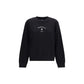 MM6 Black Cotton Sweatshirt