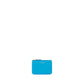 Comme Des Garçons Blue Calf Leather Bos Taurus Wallet