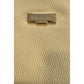 Baldinini Trend Yellow Leather Women Shoulder Bag