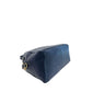 Baldinini Trend Blue Cowhide Clutch Bag