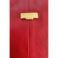 Baldinini Trend Red Leather Women Shoulder Bag