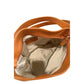 Baldinini Trend Brown Cowhide Clutch Bag