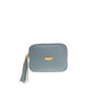 Baldinini Trend Blue Leather Women Crossbody Bag
