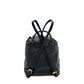 Baldinini Trend Black Leather Women Backpack