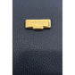 Baldinini Trend Blue Leather Women Crossbody Bag