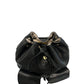 Baldinini Trend Black Leather Women Backpack
