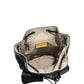 Baldinini Trend Black Leather Women Backpack