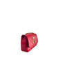 Baldinini Trend Red Leather Women Crossbody Bag