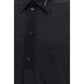Dolce & Gabbana Black Cotton Dress Shirt