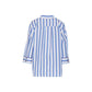 Ganni Blue Cotton Shirt
