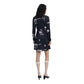 Desigual Black Viscose Short Dress