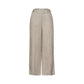 Street One Beige Linen Casual Pants