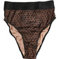 Dolce & Gabbana Black Beige Polka Dot Butterfly Brief Underwear