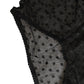 Dolce & Gabbana Black Logo Girdle High Waist Panty Underwear