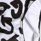 Dolce & Gabbana Black White Graphic Logo High Brief Underwear
