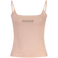Guess Jeans Pink Cotton Women's Tank