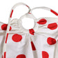 Dolce & Gabbana White Polka Dot One-Piece Swimsuit Swimwear
