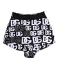Dolce & Gabbana Black White DG Logo Waistband Girdle Underwear