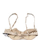 Dolce & Gabbana Beige Semi-Pad Underwire Balconette Bra Underwear