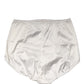 Dolce & Gabbana White Silk Blend High Waist Girdle Panty Underwear
