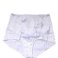 Dolce & Gabbana White Silk Blend High Waist Girdle Panty Underwear