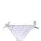 Dolce & Gabbana White Side-Tie Bikini Bottom Swimsuit Swimwear