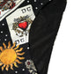 Dolce & Gabbana Black Graphic Cards Print Bikini Bottom Swimwear