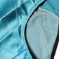 Dolce & Gabbana Blue Silk Blend High Waist Girdle Panty Underwear