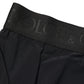 Dolce & Gabbana Black Logo Waistband High Brief Underwear
