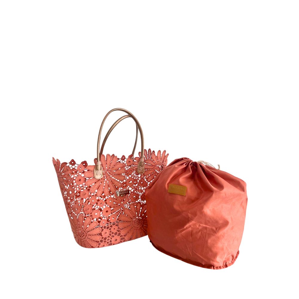 Baldinini Trend Pink PU Women Handbag