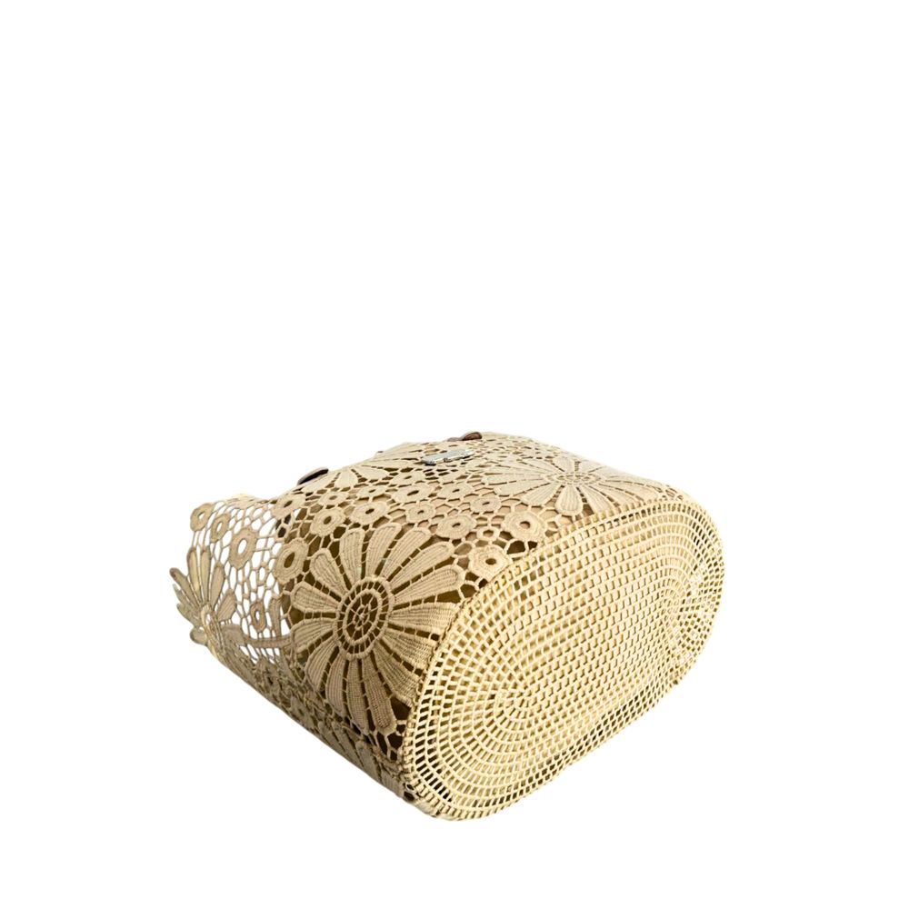 Baldinini Trend Beige PU Women Handbag