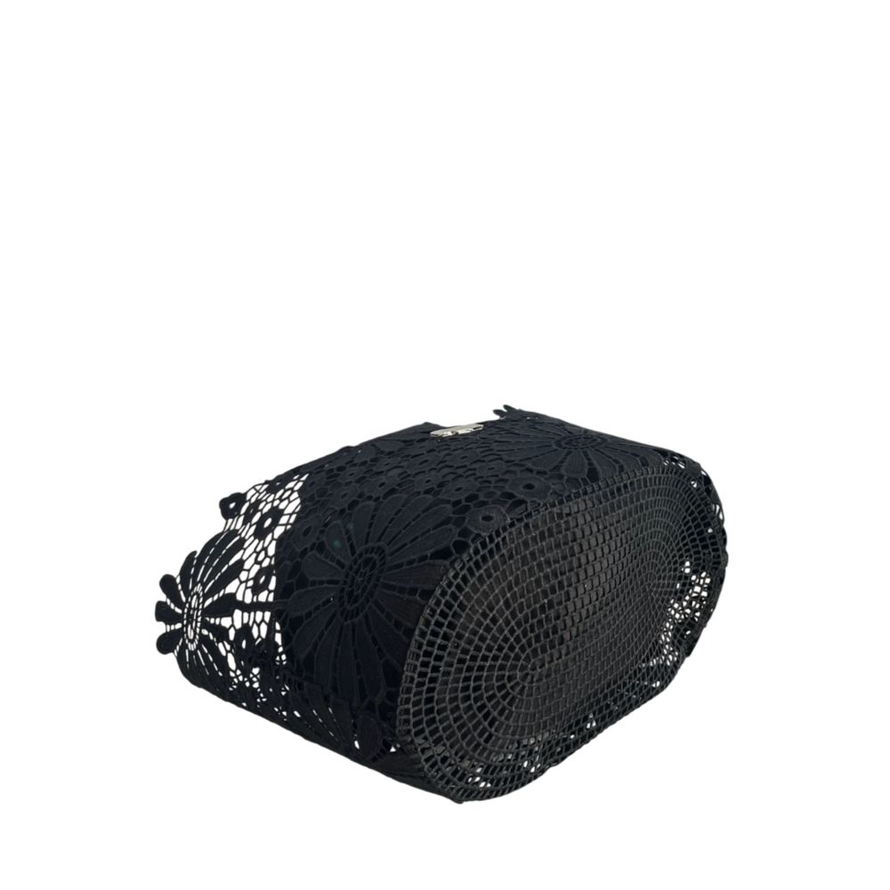 Baldinini Trend Black PU Women Handbag